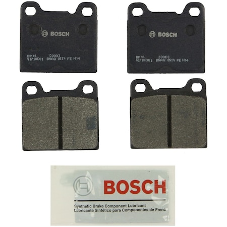 Bosch Disc Brake Pads, BP31 BP31